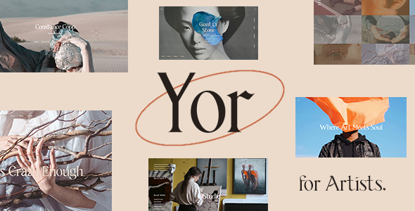 Yor - Artist WordPress Theme - Art Creative