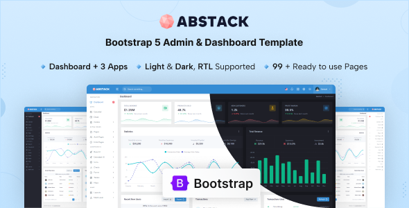 Abstack - Admin & Dashboard Template - Admin Templates Site Templates
