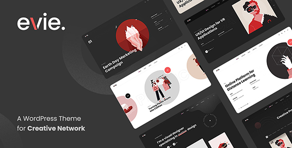 Evie - Creative Network & Portfolio WordPress Theme - Portfolio Creative