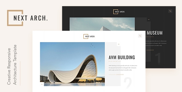 Next Arch. - Creative Niche Architecture & Interior Template - Business Corporate