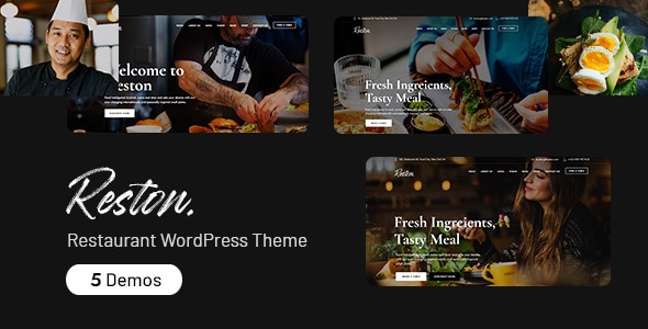 Reston - Restaurant WordPress Theme - Food Retail