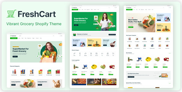 Freshcart – Grocery Store Shopify Theme - Shopping Shopify