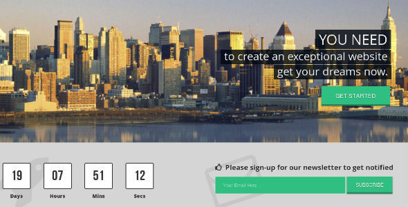 Rundon - Responsive Underconstruction Template - Under Construction Specialty Pages