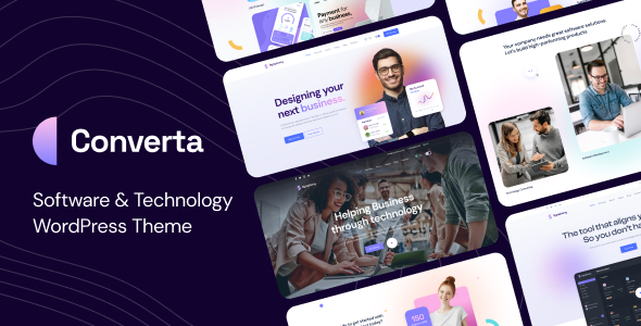 Converta - Software Company Theme - Software Technology