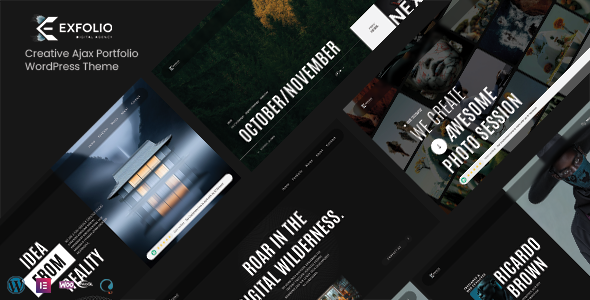 Exfolio - Creative Portfolio WordPress Theme - Portfolio Creative