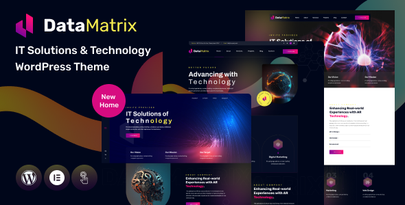 DataMatrix | IT Solutions & Technology WordPress Theme + RTL - Technology WordPress