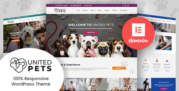 United Pets - Pet Shop & Veterinary WordPress Theme - Retail WordPress