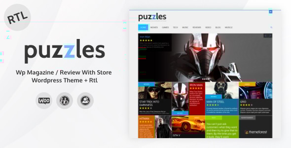 Puzzles | WP Magazine / Review with Store WordPress Theme + RTL - News / Editorial Blog / Magazine