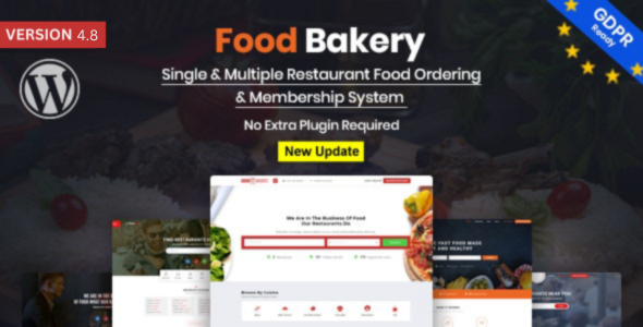 FoodBakery | Delivery Restaurant Directory WordPress Theme - Directory & Listings Corporate