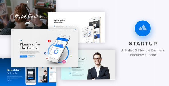 StartUp - Responsive Multi-Purpose WordPress Theme - Business Corporate