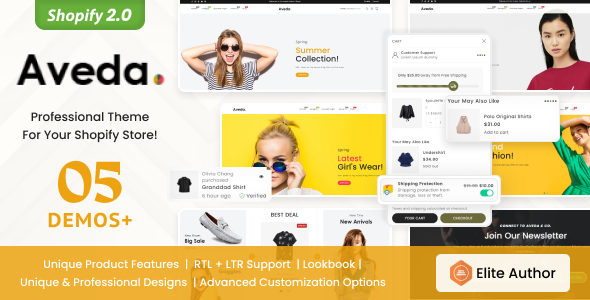 Aveda - Ultimate Shopify Theme Os 2.0 - Fashion Shopify