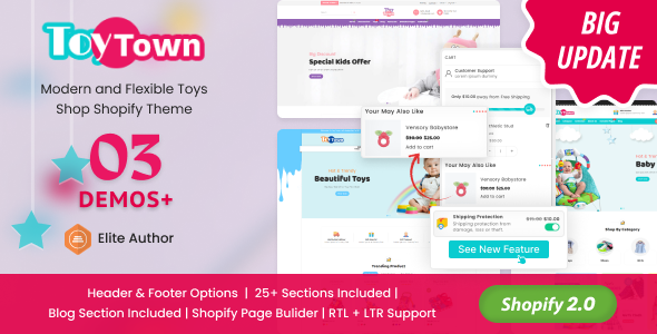 Toytown - Kids Clothing & Toys Shopify Theme - Shopping Shopify
