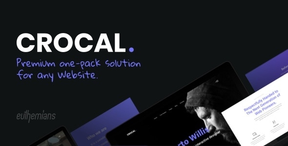 Crocal - Responsive Multi-Purpose WordPress Theme - Corporate WordPress