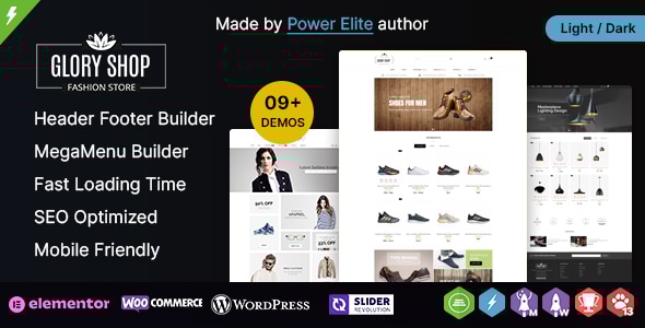Glory Shop - Multipurpose WooCommerce Theme - WooCommerce eCommerce