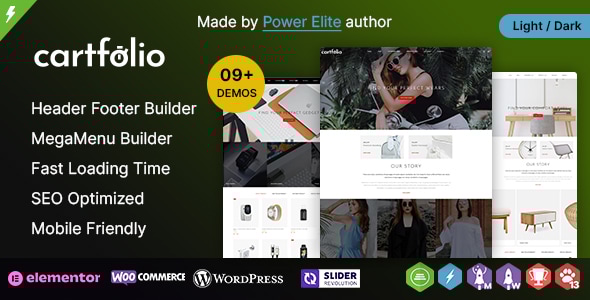 Cartfolio WP - MultiPurpose WordPress WooCommerce Theme - WooCommerce eCommerce