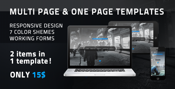 Simplex – Responsive One + Multi Page Template - Business Corporate