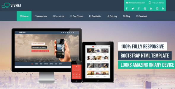 Vivera - Multi-Purpose HTML Template - Portfolio Creative