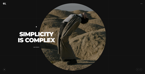 Trustex - Portfolio Showcase HTML Template - Portfolio Creative