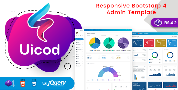 Uicod - Responsive Bootstrap 5 Admin Dashboard & WebApp Templates - Admin Templates Site Templates