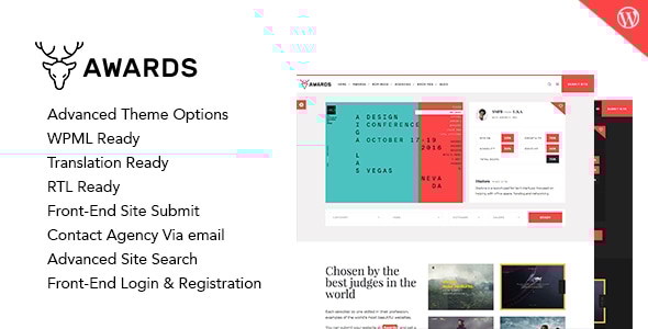 Awards - Responsive WordPress Theme - Directory & Listings Corporate