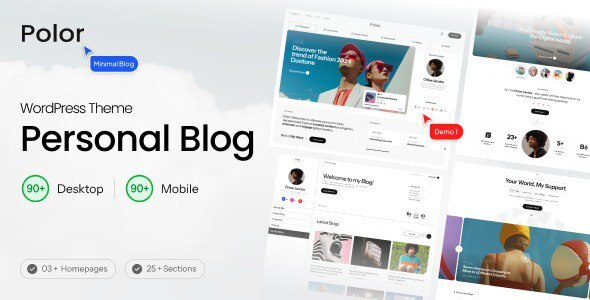 Polor | Personal Blog WordPress Theme - Personal Blog / Magazine