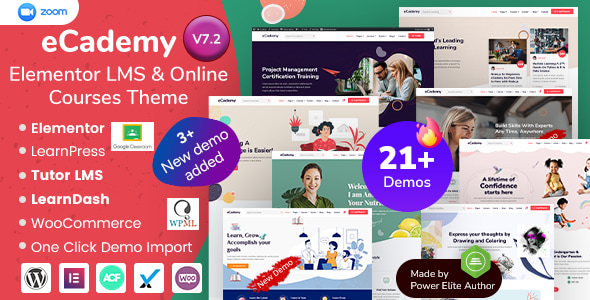 Top Education WordPress Theme for Online Coaching & eLearning Sites Top Education WordPress Theme for Online Coaching & eLearning Sites