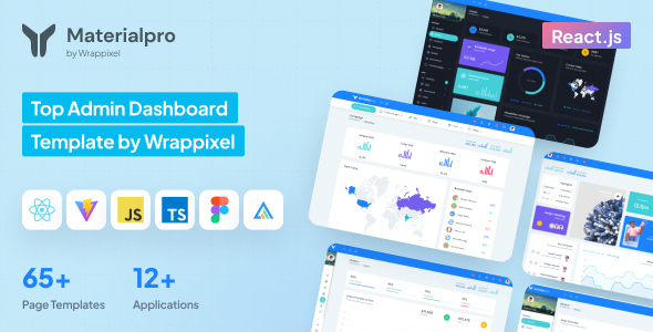 MaterialPro React Admin Template - Admin Templates Site Templates