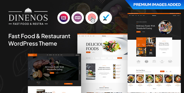 Dinenos - Restaurant WordPress Theme - Restaurants & Cafes Entertainment