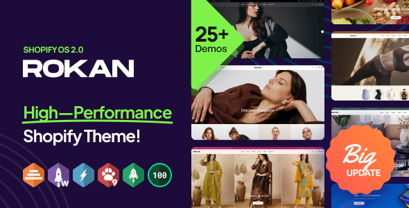 Rokan - Multipurpose Shopify Theme OS 2.0 - Fashion Shopify