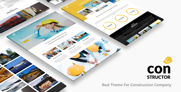 Constructor | Construction WordPress - Business Corporate
