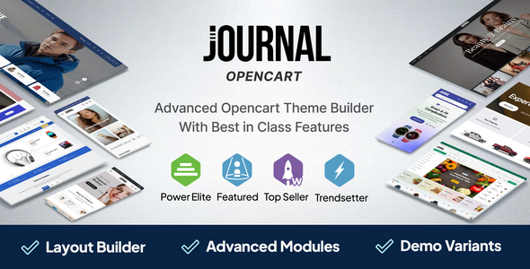 Journal - Advanced Opencart Theme Builder - OpenCart eCommerce