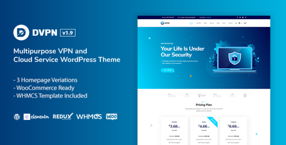 DVPN | Multipurpose VPN WordPress Theme - Technology WordPress