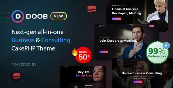 Doob - Business & Consulting CakePHP Template - Business Corporate
