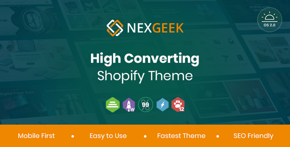 NexGeek - Multipurpose Responsive Shopify Theme - Shopify eCommerce