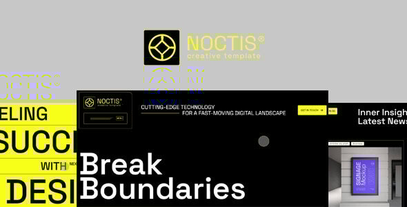 Noctics - Creative HTML Template - Creative Site Templates