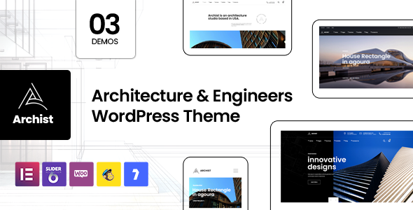 Archist - Architecture & Interior WordPress Theme - Business Corporate