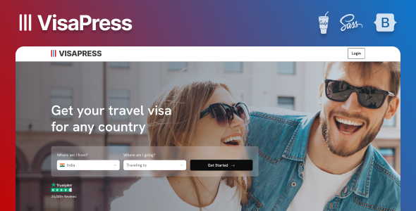 Visapress an Immigration and Visa Consulting Website Template - Site Templates