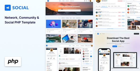 Social - Network & Community PHP Template - Miscellaneous Specialty Pages