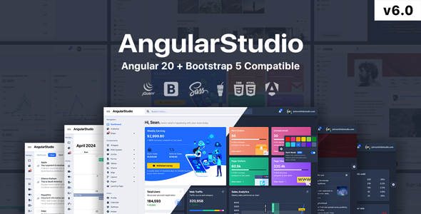 Studio - Angular 20 + HTML Admin Template - Admin Templates Site Templates