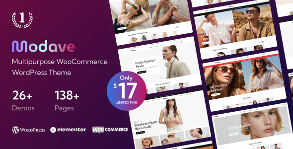 Modave - Multipurpose WooCommerce WordPress Theme - WooCommerce eCommerce