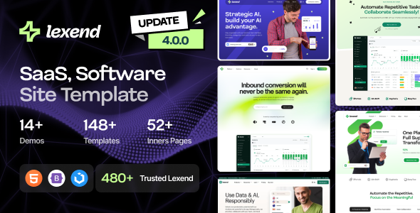 Lexend - Software, SaaS & Startup HTML5 Template - Software Technology
