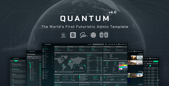 Quantum - Bootstrap 5 Admin Template - Admin Templates Site Templates