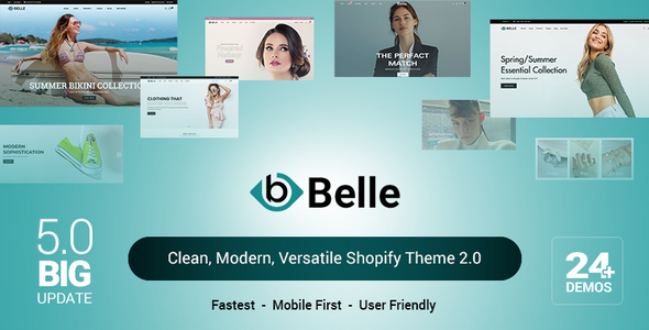 Belle - Clean, Modern, Versatile Shopify Theme 2.0 - Fashion Shopify