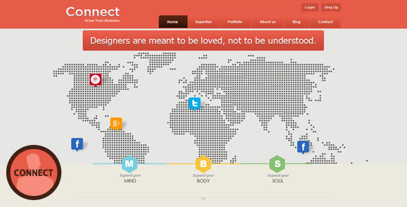 Connect vCard - Virtual Business Card Personal