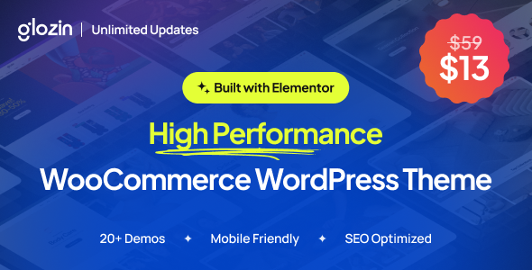 Glozin - Multipurpose WooCommerce WordPress Theme - WooCommerce eCommerce