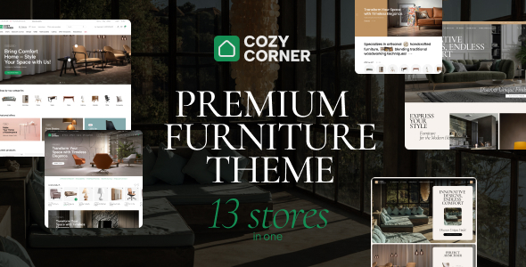 CozyCorner - Furniture WooCommerce WordPress Theme - WooCommerce eCommerce