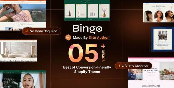 Bingo - Next-Gen High-Converting Shopify Theme - Fashion Shopify