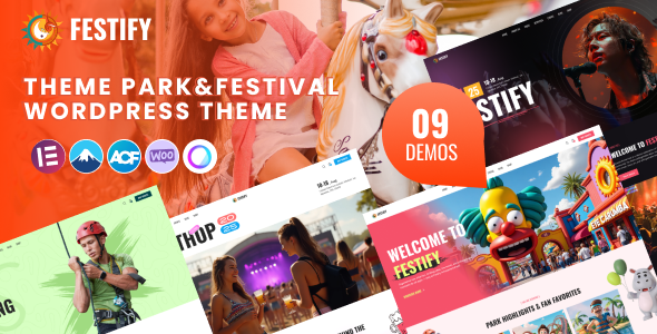 Festify - Theme Park & Festival WordPress Theme by pixelaxis | ThemeForest