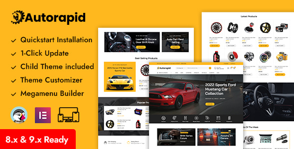 Autorapid - Auto Parts and Car Accessories Store Prestashop Responsive Theme - Miscellaneous PrestaShop