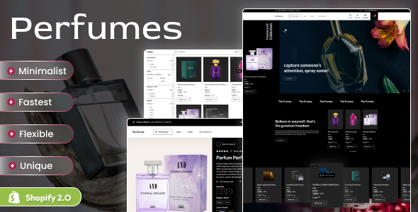 Perfumes - Fragrance & Cosmetics Store Shopify 2.0 Theme - Health & Beauty Shopify